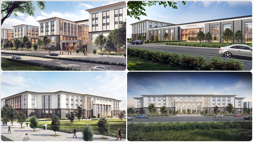 Ankara'ya Dünya Rekoru Geliyor: Dev Adalet Sarayı'nın İnşaatı Tüm Hızıyla Sürüyor