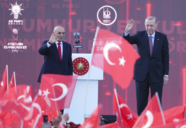 Cumhurbaşkanı Erdoğan Keçiören Cumhuriyet Kulesi'nin açılışını gerçekleştirdi