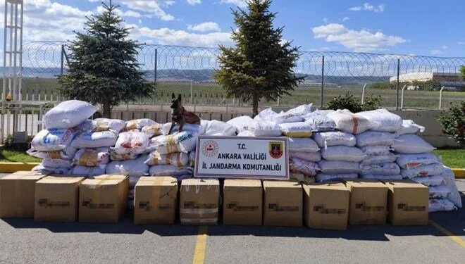 Ankara'da Kaçakçılara Darbe: 13 Ton Bandrolsüz Tütün Ele Geçirildi!