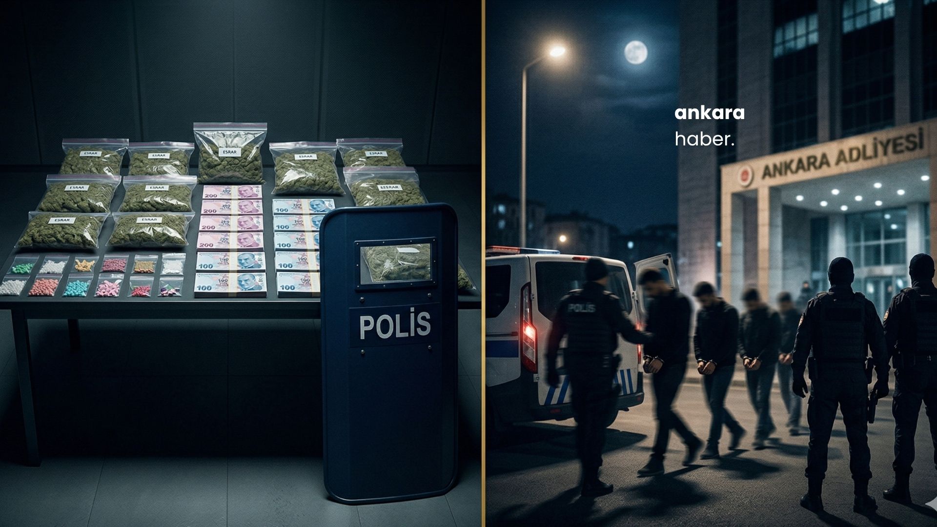 Başkent’te Zehir Tacirlerine ‘Narkotik’ Darbesi: 41 Tutuklama, Kilo Kilo Uyuşturucu Ele Geçirildi!