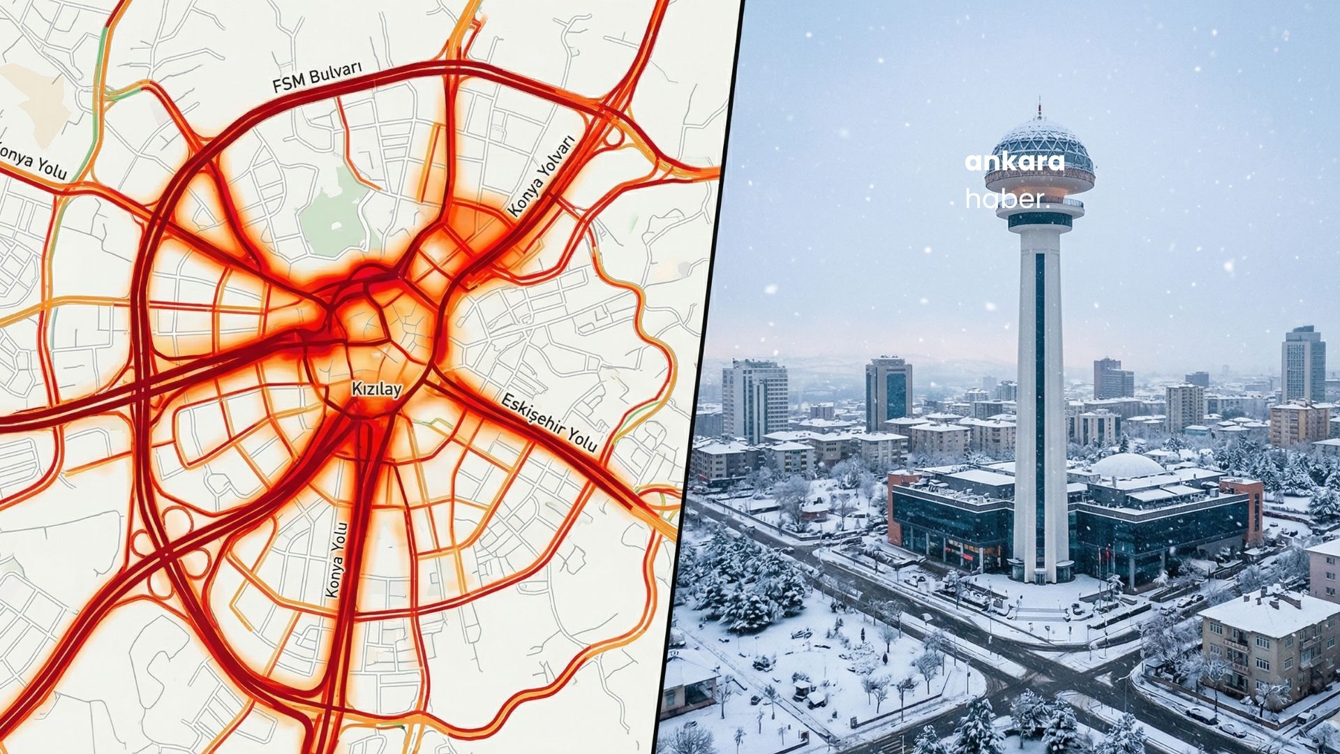 Başkent’te Cuma Alarmı: Kar Yağışı ve "Hafta Sonu Öncesi" Trafik Yoğunluğu! (10 Nisan 2026)