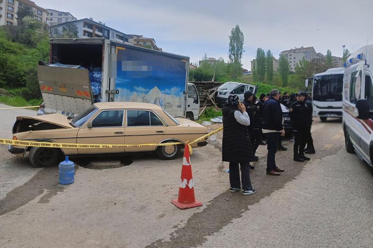 Ankara’da 1 Mayıs faciası: Geri kayan araç 2 işçinin hayatını aldı